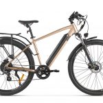 Электровелосипед Eltreco Ultra MAX PRO — темно золотой глянец