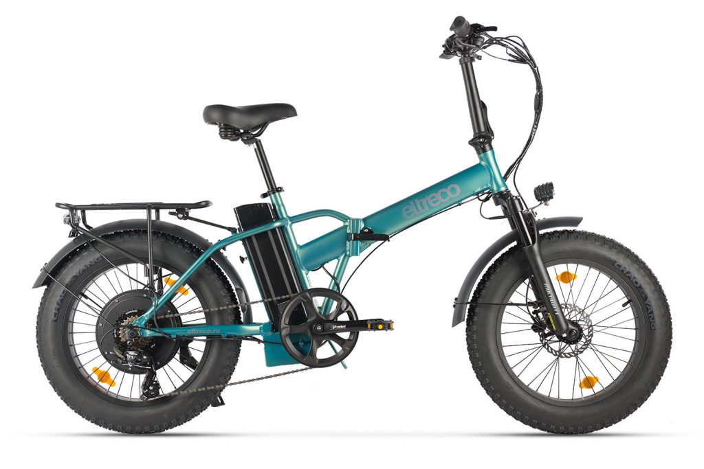 Электровелосипед Eltreco MULTIWATT — Зеленый матовый