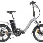 Электровелосипед Eltreco Flex — серебристый матовый