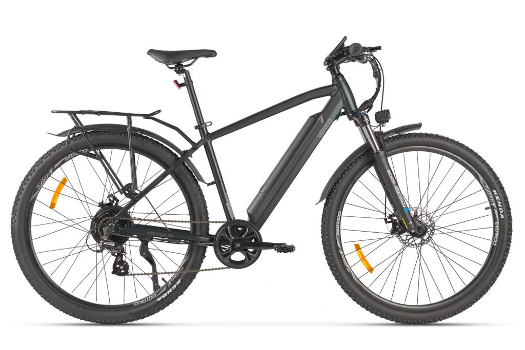 Электровелосипед Eltreco Ultra MAX PRO — Черный матовый