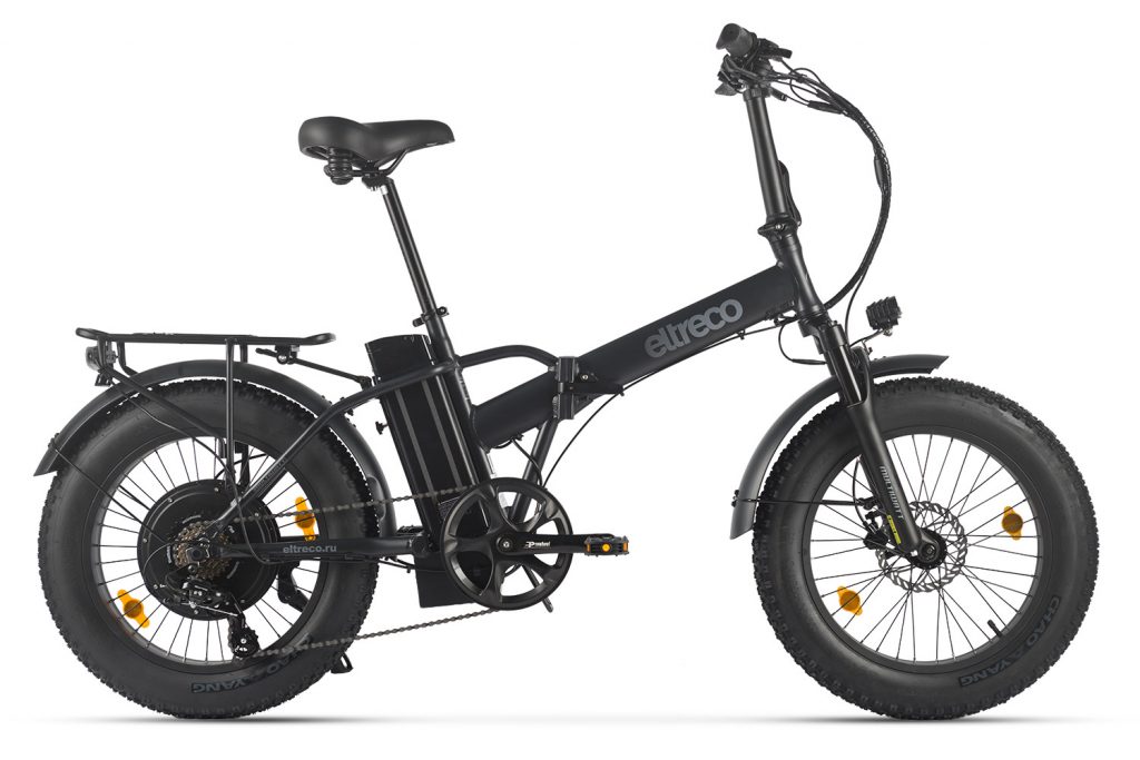 Электровелосипед Eltreco MULTIWATT — Черный матовый