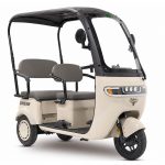 Электротрицикл Rutrike Неон — Бежевый