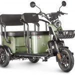 Электротрицикл Wanshida UM+ 60V 1000Вт — Зеленый