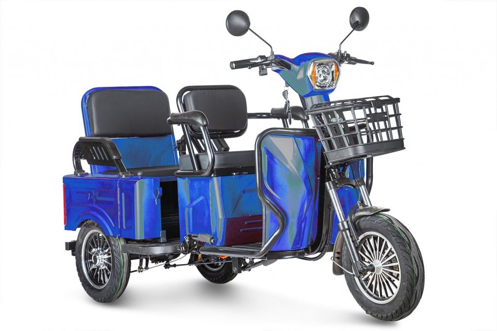 Электротрицикл Rutrike Тубан — Синий