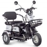 Электротрицикл Rutrike Gelbert Caf 48V/60V 600Вт — Белый