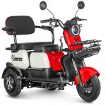 Электротрицикл Rutrike Вега — Красный