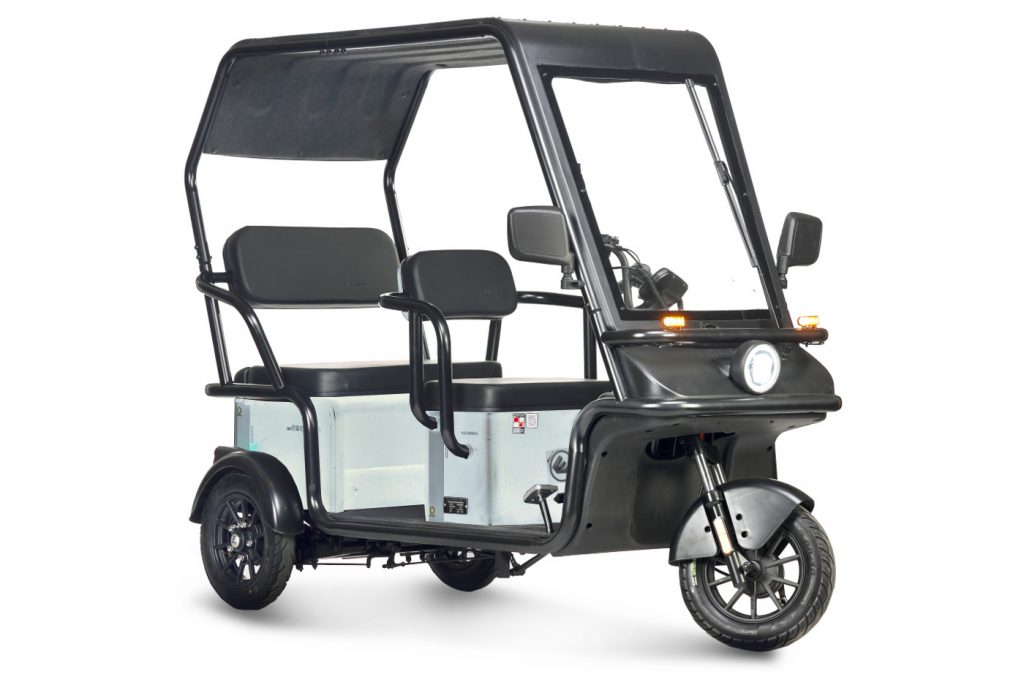 Электротрицикл Wanshida NIPLA 570 60V 1000Вт — Зеленый