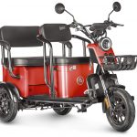 Электротрицикл Wanshida UM+ 60V 1000Вт — Красный